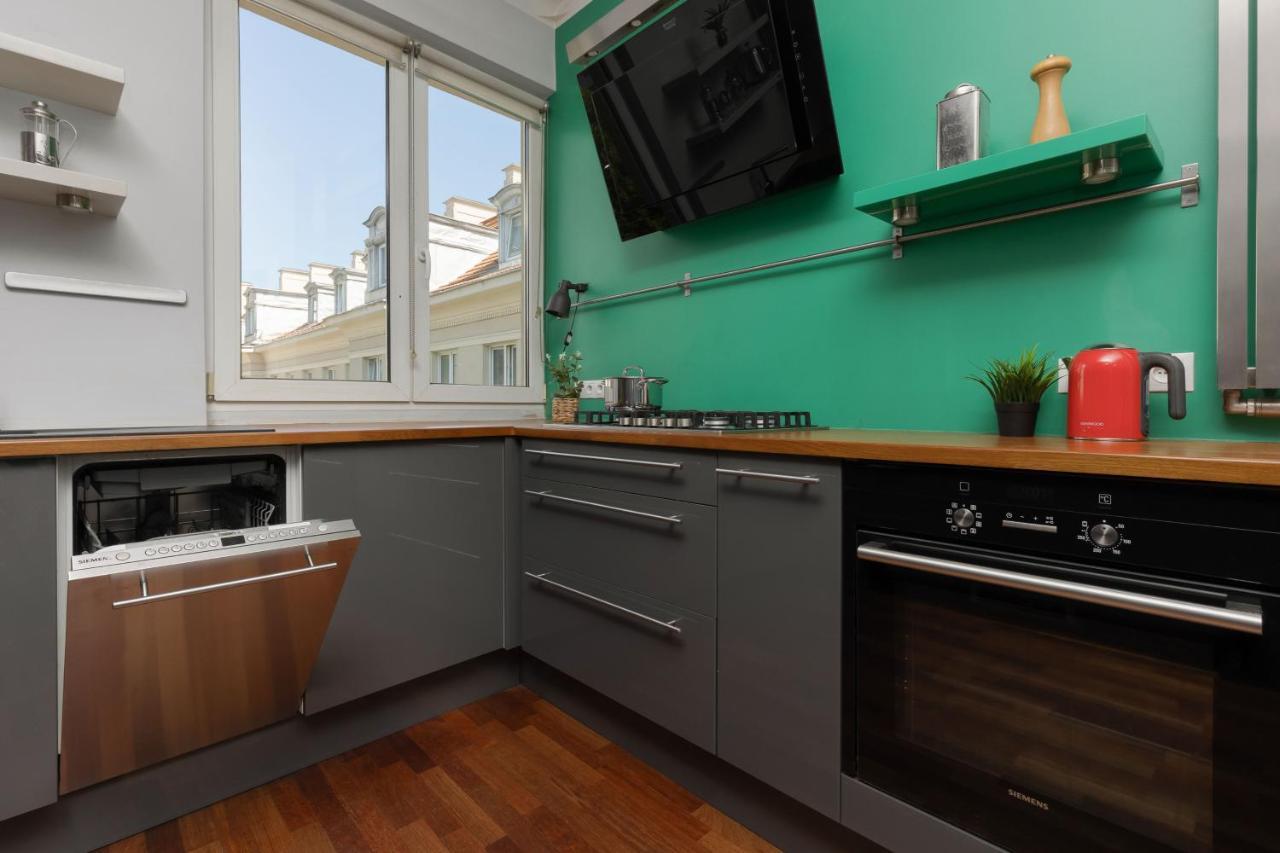Comfy Warsaw City Centre Apartment By Noclegi Renters מראה חיצוני תמונה